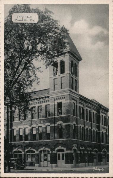 city hall franklin pa|city of franklin tax portal.